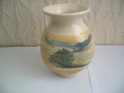 Buy Boscastle Pottery - Three Sided Vase - 2005 - Irving & Little - Lovely Item. • 2£