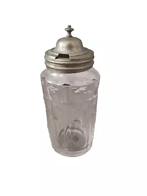 Buy Antique Cut Glass Jar With Silver Plated Lid & Handle • 5£