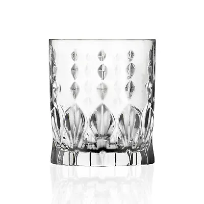 Buy RCR Short Whiskey Glasses Water Drinking Tumblers Set Of 6 340ml Marilyn Range • 15.99£