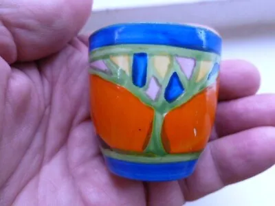 Buy Art Deco 1920s Or 30s Egg Cup, A Tribute To Clarice Cliff, Or More? • 22£