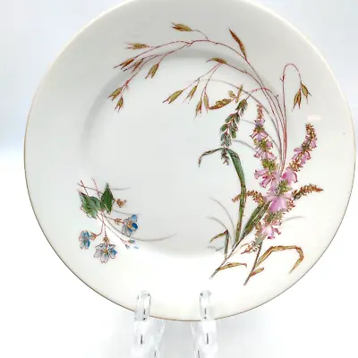 Buy Antique French Limoges Tressemanes & Vogt D & C 1497 Salad Plate Floral 1890s • 29.92£