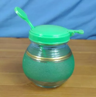 Buy Vintage Hygene Ware Serv-Easy Glass Jam Or Preserve Pot And Spoon (UB1) • 13.99£