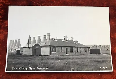 Buy Antique RP Postcard QUEENBOROUGH The Pottery Isle Of Sheppey Kent • 5£