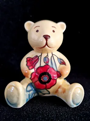 Buy Gorgeous Old Tupton Ware Teddy Bear Figurine  Yellow Poppy  9 Cm • 16£