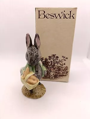 Buy Collectable Beswick Figurine, Beatrix Potter, Little Black Rabbit  1977 • 25£