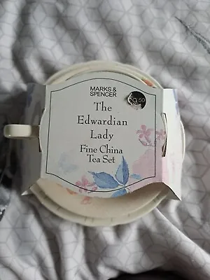 Buy M&S 'The Edwardian Lady', Fine China Tea Set.  New. • 15£