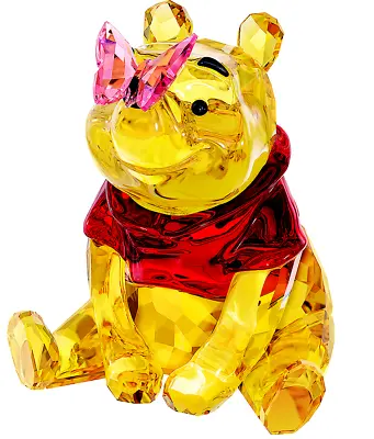 Buy Swarovski Crystal Disney Cute  Winnie The Pooh With Butterfly  5282928 Free Post • 300£