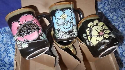 Buy Set Of 6 Lovely Stoneware Mugs . The Pottery Is Very Like Fosters Of Cornwall. • 22.99£
