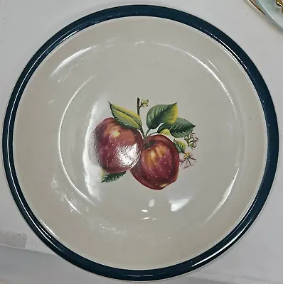 Buy Casuals China Pearl Ceramic Apple Pattern Pearl White Dinner Plate 3 Large 12 In • 22.19£