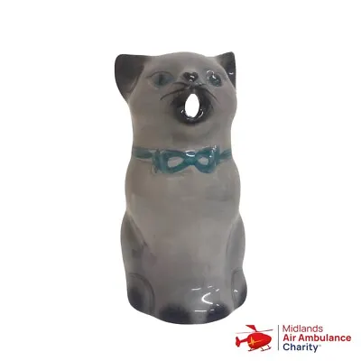 Buy Vintage TONY WOOD STUDIO Pottery Cat Jug Milk / Creamer Kitsch Kitten Pour Jug • 15£