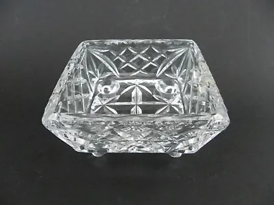 Buy Bohemia Crystal 24% Pbo Hand Cut Square Footed Bowl, 10.5cm. • 19.99£