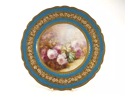 Buy Very Rare Exquiste Antique Haviland Limoges Plate/ Signed By Artist Dated C 1880 • 3.20£