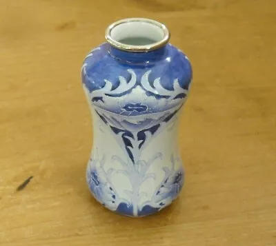 Buy Moorcroft  Blue Poppy  Enamel Waisted Vase - >3 1/8 (8cms) • 162.50£