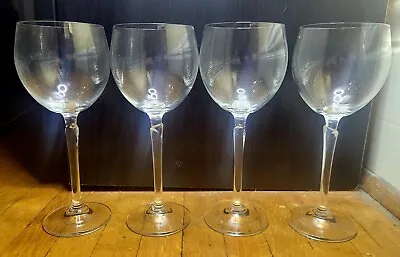 Buy (4) Vintage Bohemia Crystal Wine Glasses - Brigitta Style • 8.63£