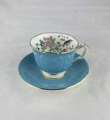 Buy Aynsley Bone China PEMBROKE Harlequin Tea Cup & Saucer - PERFECT • 29.50£
