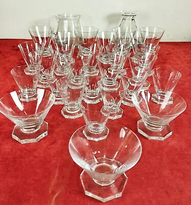 Buy Lalique. Quincy Table Glassware. 29 Pieces. France. Circa 1935 • 1,306.47£