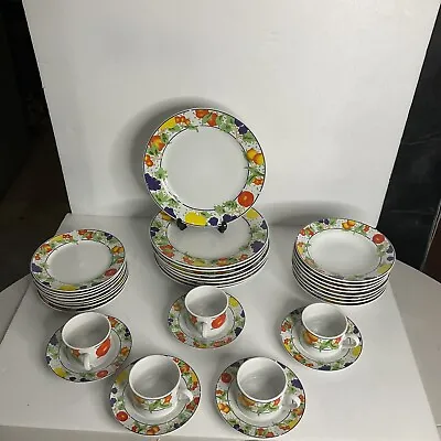 Buy Royal Norfolk Stone Ware Dinner & Tea Set For  8 -  34 Pieces • 150£