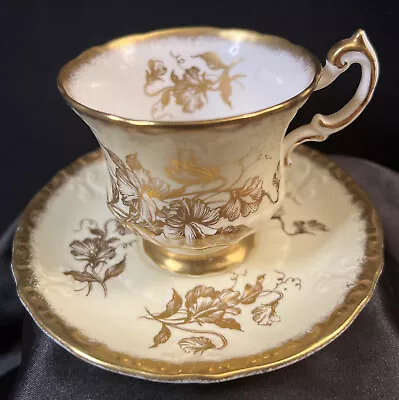 Buy RARE!! PARAGON Tea Cup & Saucer By Appointment Graceful Gold Pattern • 32.90£