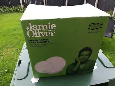 Buy  Jamie Oliver White 12 Piece Dinner Set - Brand New/unused • 70£