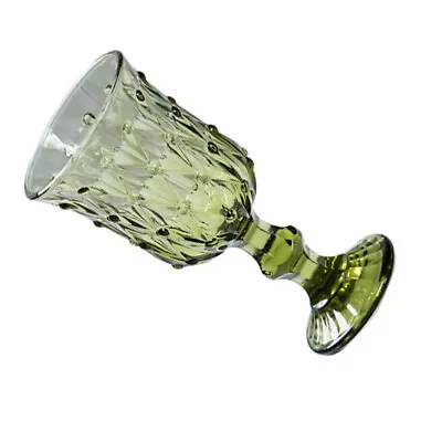 Buy  Red Wine Glasses Glassware Goblets Vintage Drinking Bride Drinks Cup • 17.59£