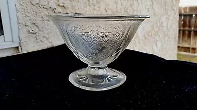 Buy Crystal Royal Lace Depression Glass Sherbet Footed • 16.14£