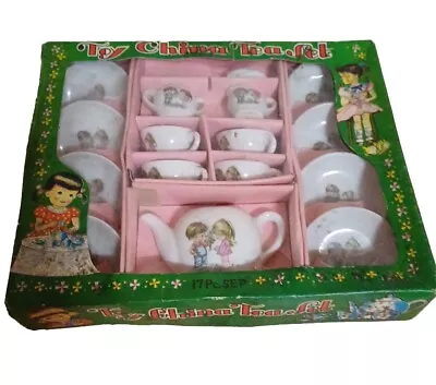 Buy Vintage Worcester Toy China Childrens Tea Set  Made Japan  In Box 17 Pieces I • 18.77£
