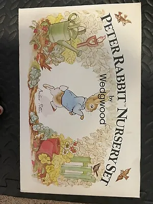 Buy Beatrix Potter Peter Rabbit Nursery Set By Wedgwood--mug, Plate, And Bowl • 23.71£