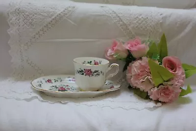 Buy 35 Lovely Vintage Royal Stafford Tea Tennis Set Pink Roses Immaculate • 10£