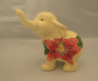 Buy Old Tupton Ware Poinsettia Elephant Ceramic Figurine * New In Box *  • 27.38£