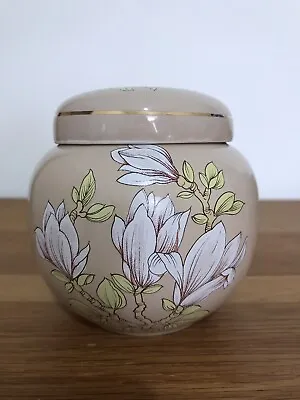 Buy Sadler Magnolia Flower Pottery Ginger Jar Vintage Retro 70s England • 8.99£