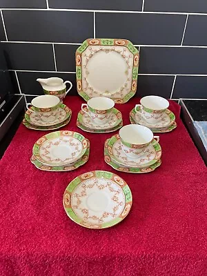 Buy Colclough China 4996 Pattern, Vintage Stamp, 17 Pieces. • 19.99£