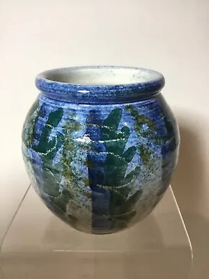 Buy Jo Lester Isle Of Wight Mid Century Hand Decorated Pottery Vase Retro • 15£
