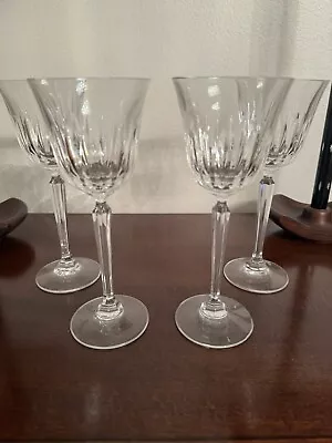 Buy RARE Mikasa Inspiration Cut Crystal Tall Cordial Glasses (Set Of 4)- Retired • 37.79£