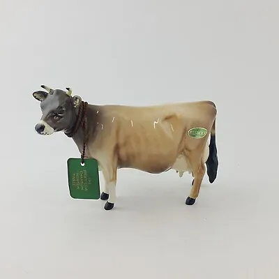 Buy Beswick Model No 1345 Jersey Cow Ch Newton Tinkle (Chipped) - 8460 BSK • 85£