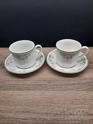 Buy Vintage Royal Doulton  Caprice  Tea Cup And Saucer X 2  • 5.50£
