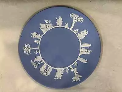 Buy Wedgwood Blue Jasperware Plate • 10£