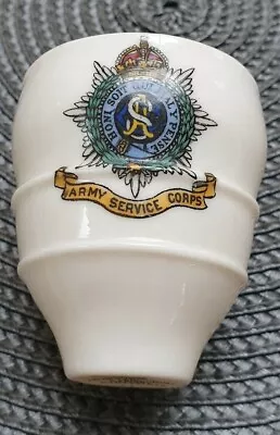 Buy W H GOSS CHINA URN With ARMY SERVICE CORPS CREST • 5£