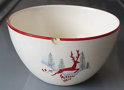 Buy Crown Devon Stockholm Leaping Stag Sugar Bowl - Used - Chips Around The Rim. • 4£