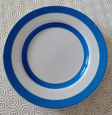 Buy Vintage T G Green Blue Cornishware Single Side/Tea Plate Green Shield Backstamp • 7£