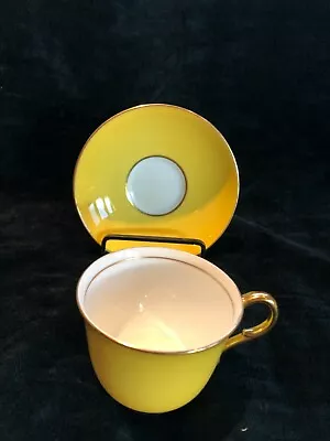 Buy Paragon English China PAR3389 Beautiful Yellow Cup & Saucer EUC Rare Pattern • 23.71£