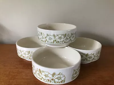 Buy Hornsea Pottery Fleur Small Serving Bowls X 4 - VGC • 8£