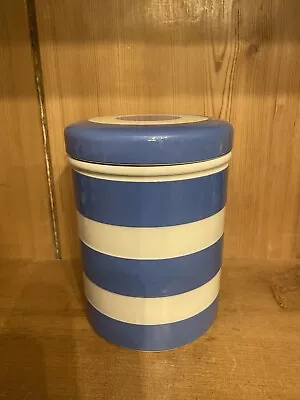 Buy T G Green Cornishware Storage Jar / Canister 15cm Tall #1 • 28£