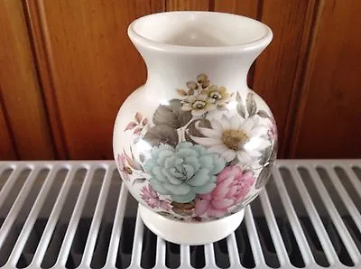 Buy PURBECK Small Floral Design ,Flower Vase, POOLE DORSET • 6.99£