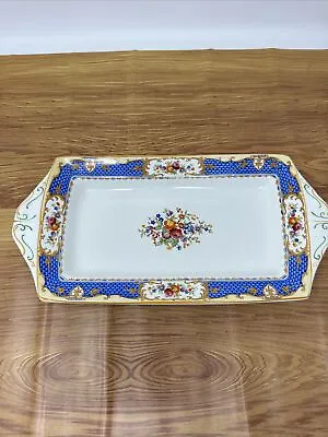 Buy Alfred Meakin Sandwich Plate Rectangle Floral Design Made In England • 9.50£