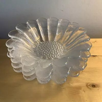 Buy Set Of 4 Dartington Glass Daisy Bowls 7 Inches Designed By Frank Thrower FT186/3 • 10£