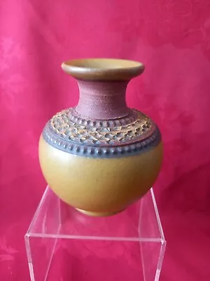 Buy Klase Hoganas Stengods / Stoneware Bud Vase  Sweden Mid-Century Scandinavian MCM • 28£