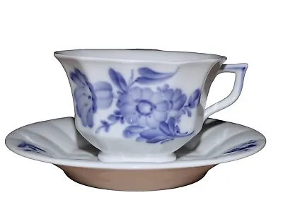 Buy Royal Copenhagen Blue Flower Angular Coffee Cup  #8608, 18 Sets In Stock • 27.93£