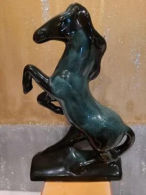 Buy Large Blue Mountain Pottery Abstract Art Figure Horse With Sticker Is And Tag • 36.90£