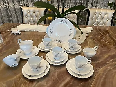 Buy Royal Standard Vintage Blue Tea Set For 5 Person  20 Piece • 17.90£
