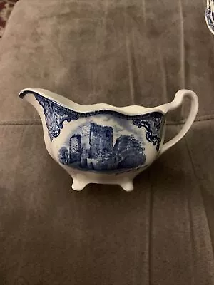 Buy Johnson Brothers Made In England Blue And White Gravy Boat Fine China • 17.98£